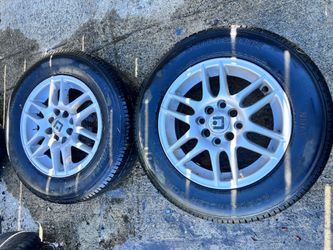 Two wheels 14 inch moteg racing wheels
