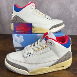 Air Jordan 3 Retro Seoul 2.0 Size 9.5 IB1482-100 Men’s Sneakers OG Rare MJ Korea