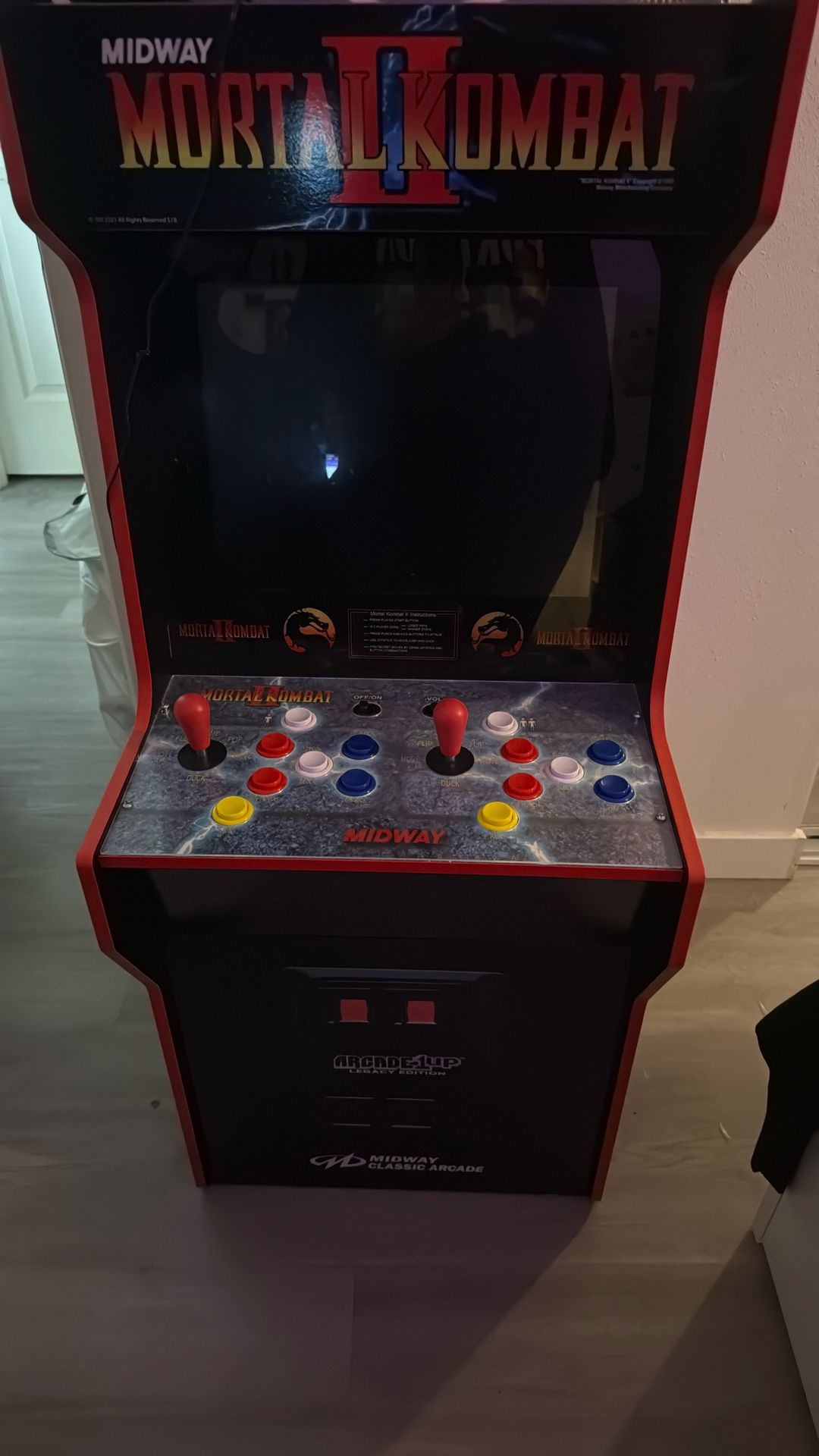 2 player mortal kombat 2 arcade