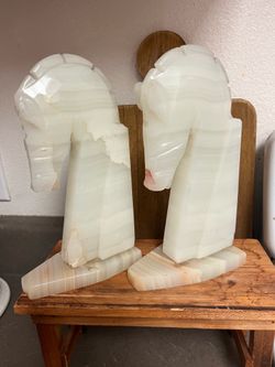 Vintage horsehead onyx