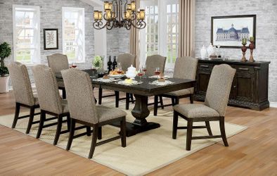 Trestle Table Dining Set