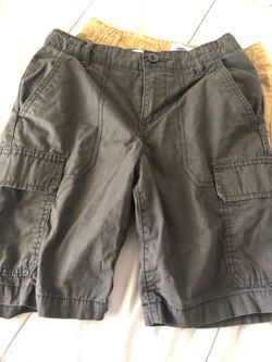 Boys charcoal old navy shorts