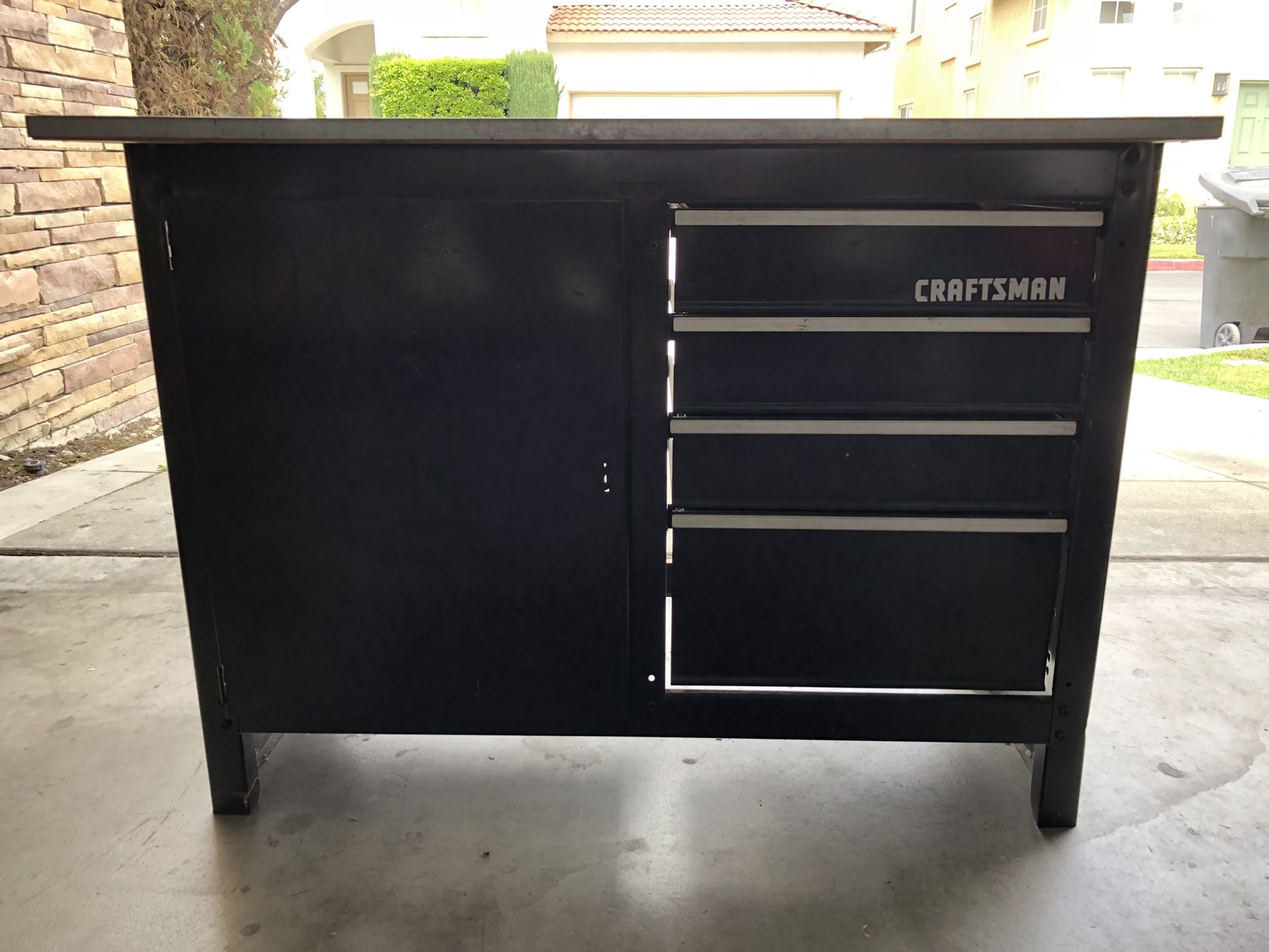 Craftsman workbench with 4 drawers online