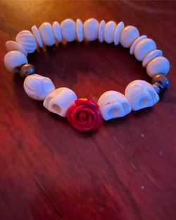 Dia De Los Muertos Skull Bracelet
