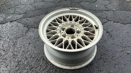 One BMW style 5 BBS 16x8 Inch aluminum wheel 5x120mm
