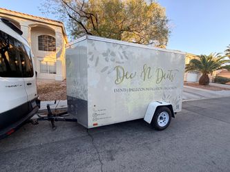 6x12 Enclosed Trailer