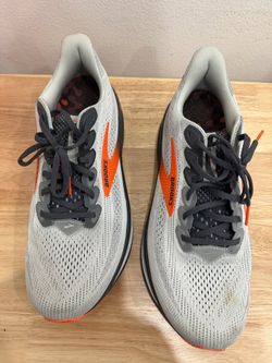 Brooks Glycerin 20 Men’s Running Shoes Size 12 Gray Orange