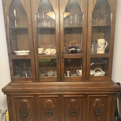 Tall China Hutch