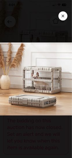 28” Collapsable Dog crate