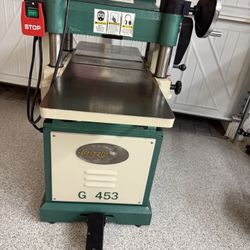 Grizzly 15” Planer G0453 With Helix Cutter