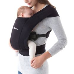 Ergobaby Newborn Baby Carrier Pure Black 