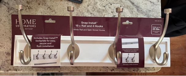 Home decorators 4 hook rail