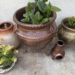 Large Bronze Pot $35