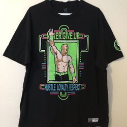 WWE shirt Authentic Wear John Cena “You Can’t see me” size XL