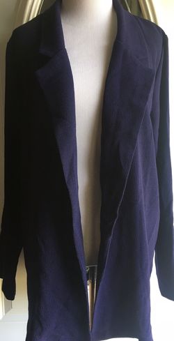 LUSH woman’s long open cardigan/ medium