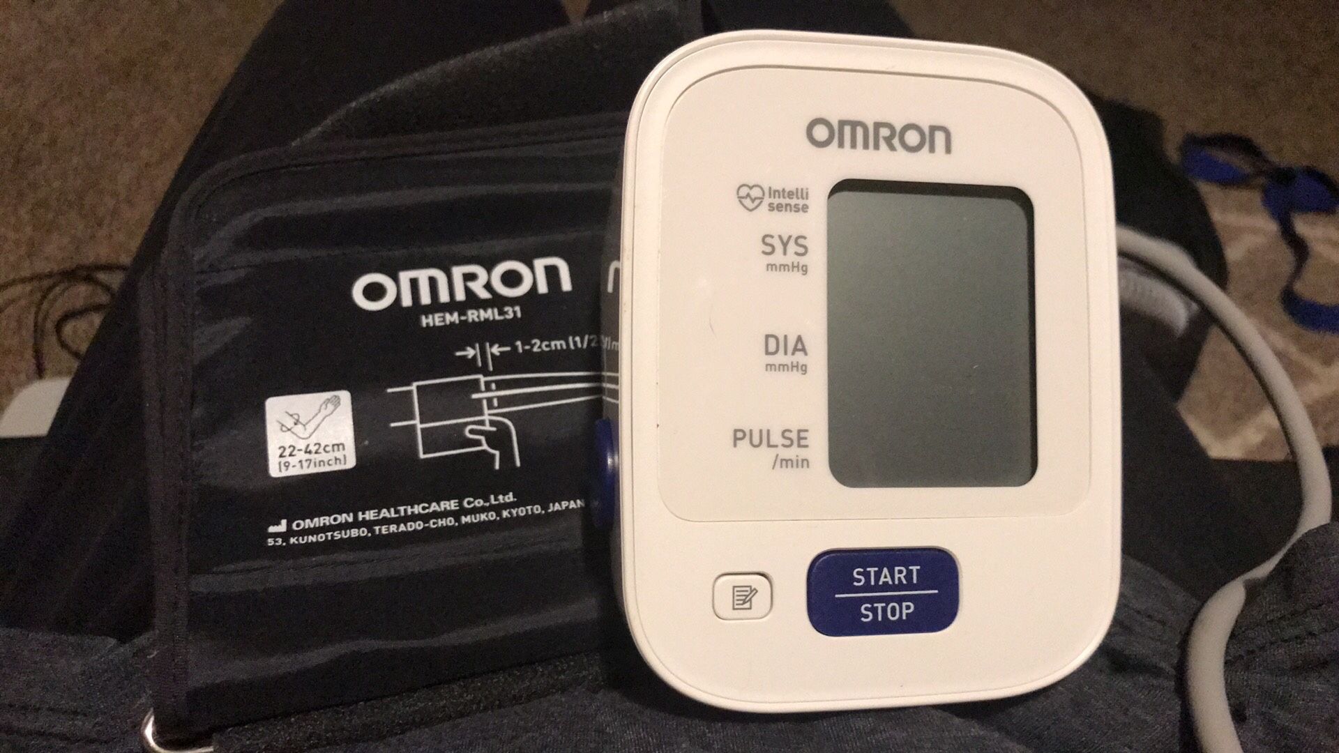 Omron Blood Pressure Machine 