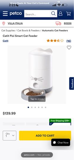 Catit Pixi Smart Cat Feeder