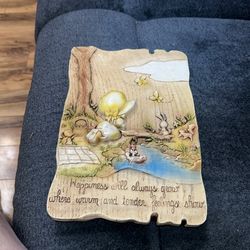 Vintage Girl In Bonnet Wall Hangings