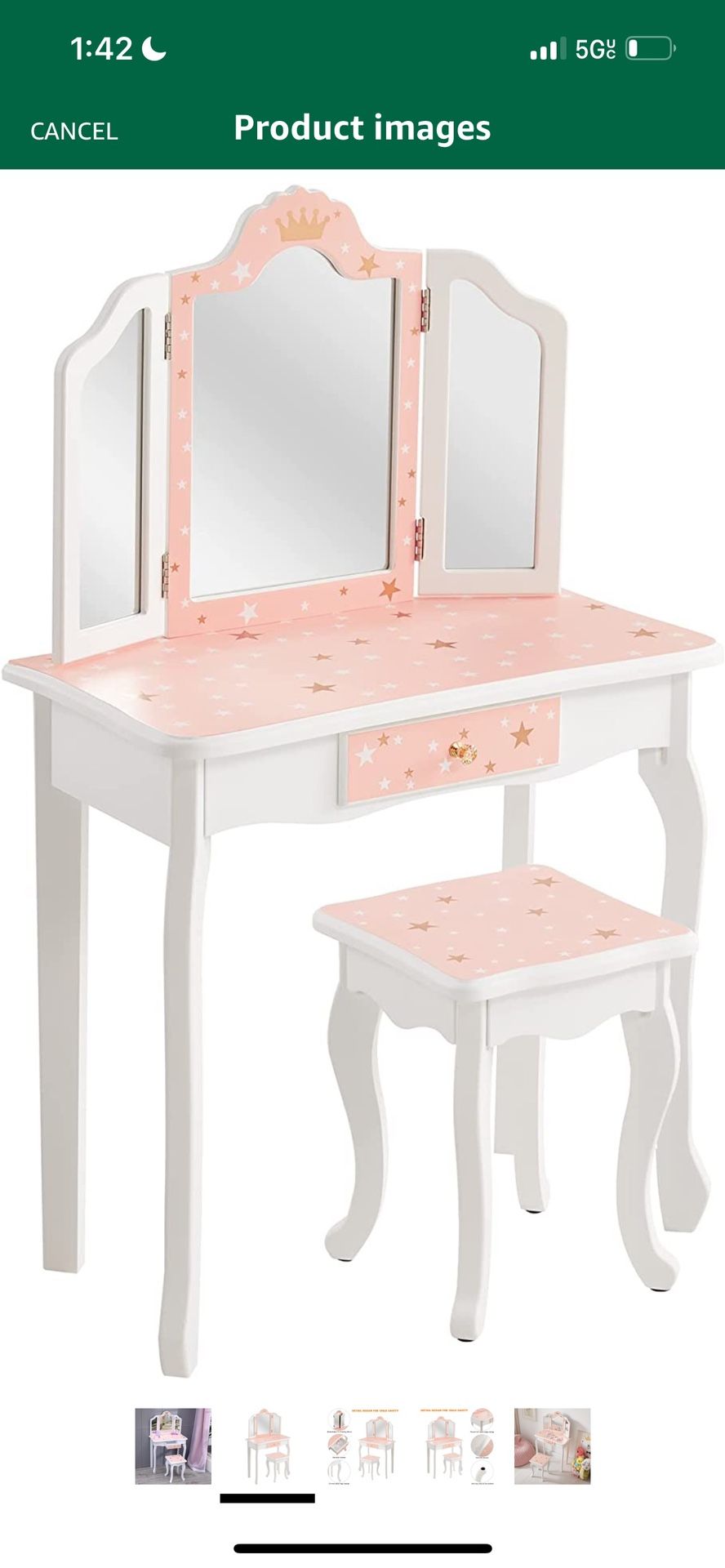 Vanity For Girl / Tocador Para Niña