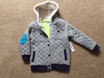 NWT boys FabKids jacket M 6/7