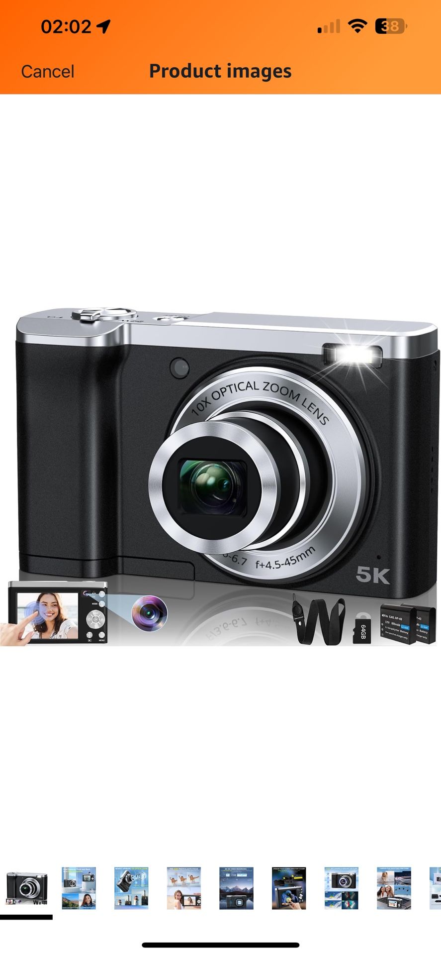 5K Digital Camera 