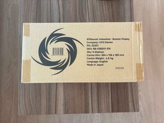 Riftbound Unleashed Booster Box Case