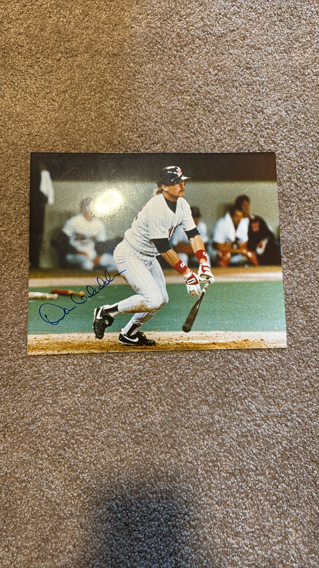 Dan Gladden Autographed Picture