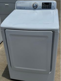 Samsung dryer electric large capacity works perfectly extra for delivery same day delivery and installation available