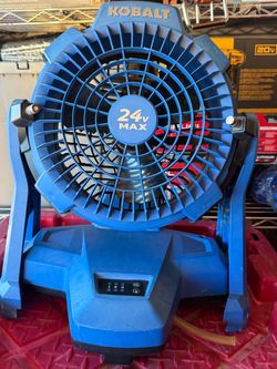 24v fan battery and charger included