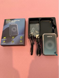 New Wireless CarPlay Adapter with Gemini AI, 4GB+32GB Magic Box with Full Google Play Access