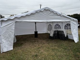 Tent With Heater 