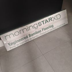 3 Paquetes De Piso De Ingeniería de Bambú Morning Star XD 