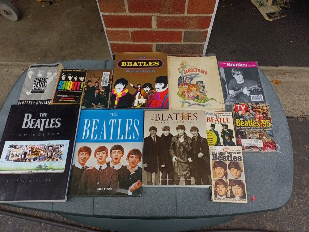 Collection Of Beatle Vintage Books!