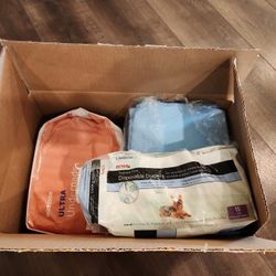 Pet extra large absorbent Pads & Petco Diapers 10 small, Underpad 10