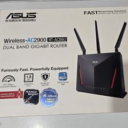 ASUS AC2900 WiFi Gaming Router (RT-AC86U) - Dual Band Gigabit Wireless Internet Router
