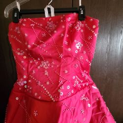 Strapless Prom Dress Size 16-18