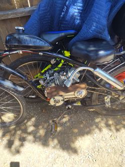 Gasoline bike