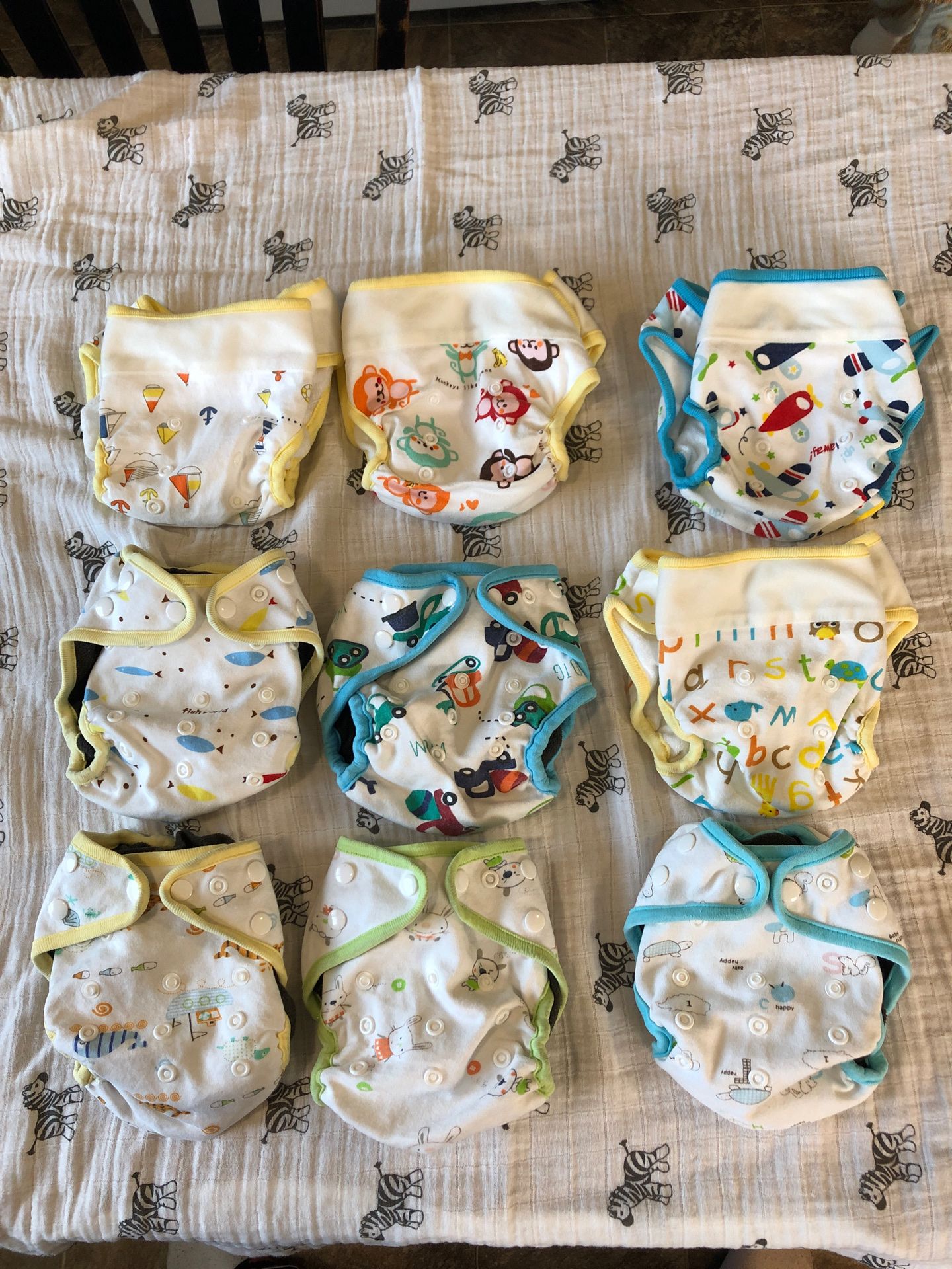 9 KaWaii Baby cloth diaper covers