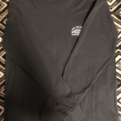 Vans Boys Navy Blue Long Sleeve