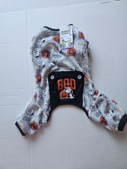 Peanuts Halloween Pet Pajamas Size Small