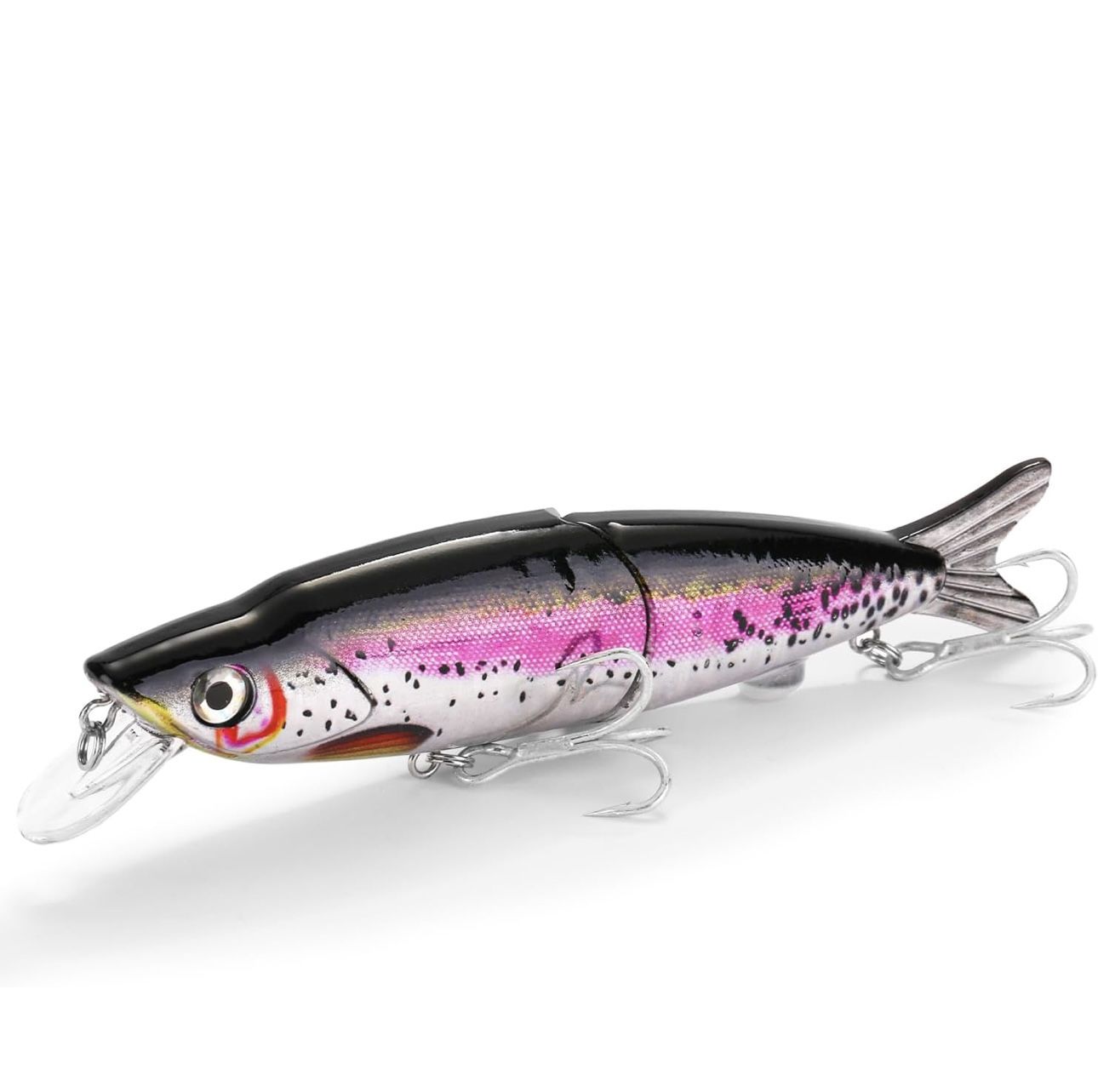 Fishing Lures Swimbait Bass Lures: Bionic Fishing Lure Highly Realistic Top Water Lures Fishing Lures Bass for Saltwater and Freshwater Swim Bait
