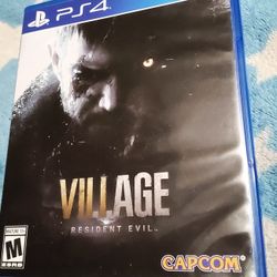 Resident Evil Village PS4  ($15)