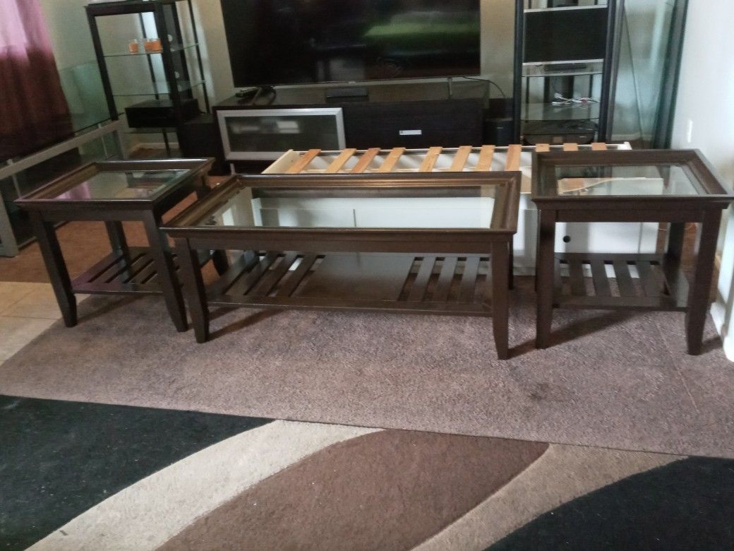 Ashley Dark Walnut Coffee And Side Tables,All Products : American Fashion Style Bags On Sale