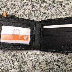 Timberland Men's Wallet Leather Bifold ID Flip Commuter Passcase Billfold Holder