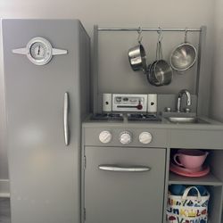 Pottery Barn Kids Kitchen + Pans, Food, Etc