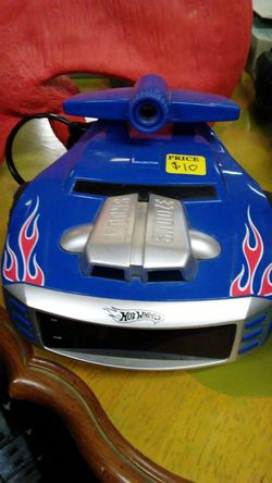 Hot wheels alarm clock