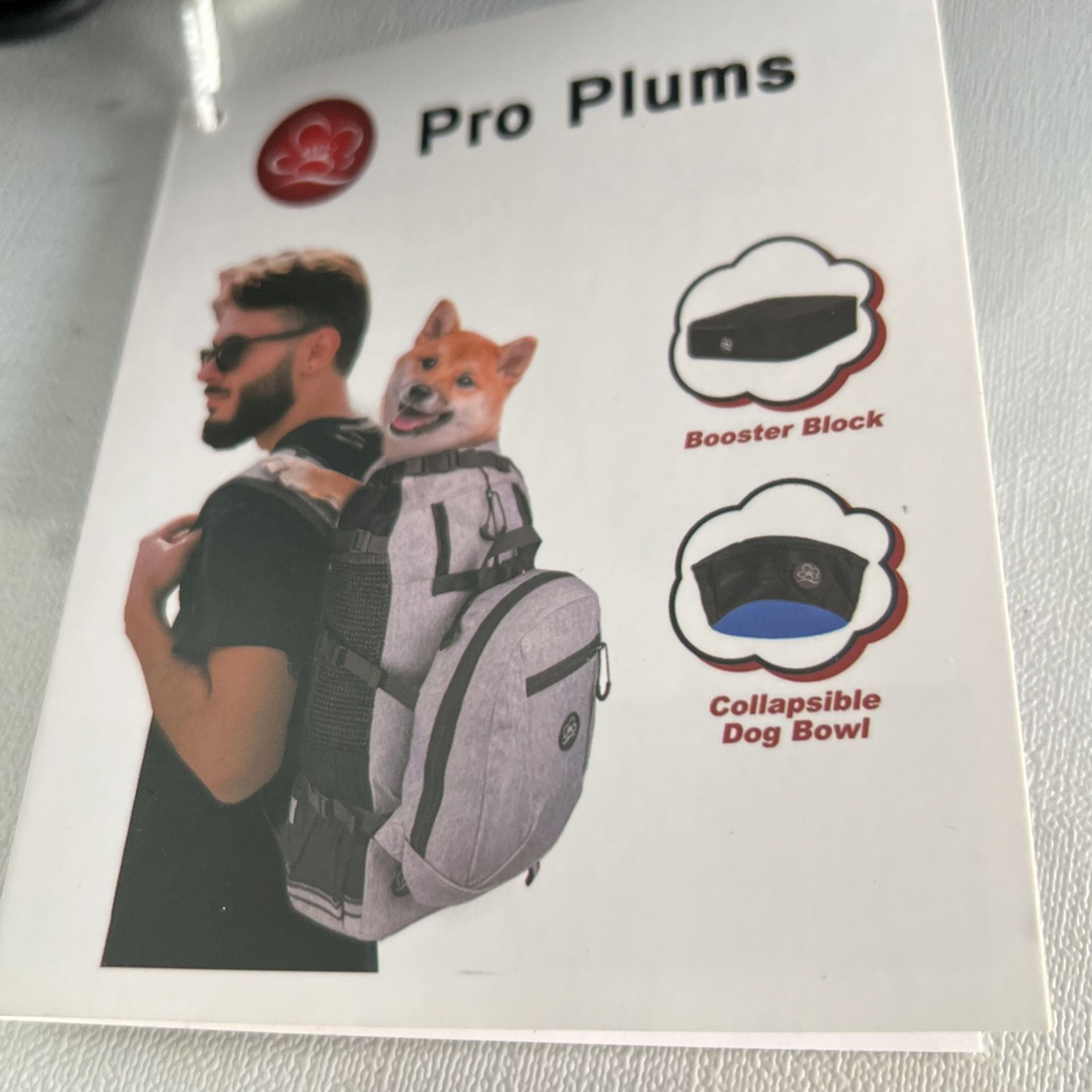 Dog Or Cat Back Pack Carrier