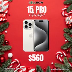 iPhone 15 Pro Unlocked Starting At $560