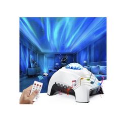 🥝 $15 Brand New In Box Aurora Projector & White Noise Night Light