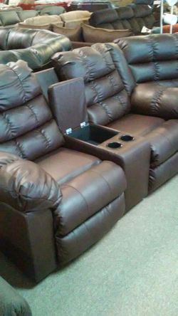Brand New Reclining Couch and Loveseat